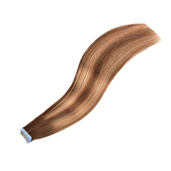 100% Remy Human Hair Extensions Tape ins 20pcs, Blonde, Brown, Black & Highlight, All Natural Hair Colours. - Image 10