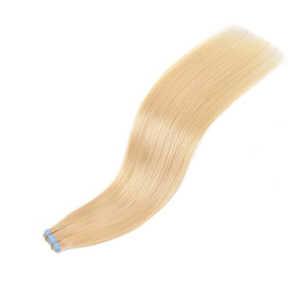 100% Remy Human Hair Extensions, Tape in, Blonde Colour, High Quality Hair Extensions - Image 4